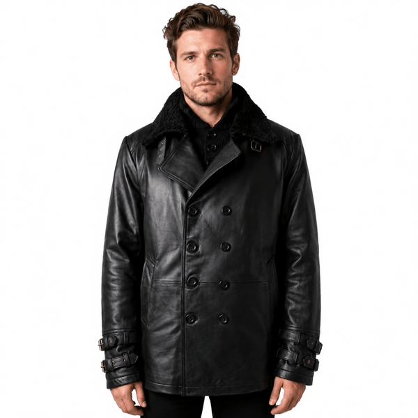Resident Evil 9 Requiem Leon Kennedy Black Leather Jacket – Halloween Costume - AshesWear