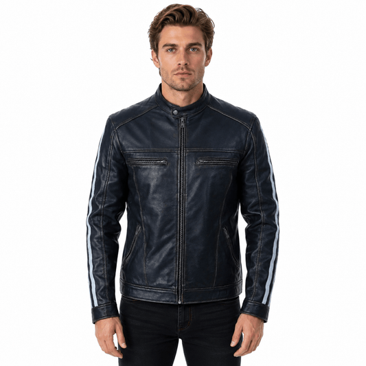 Resident Evil Vendetta Leon Kennedy Leather Jacket – Halloween Costume Men's - AshesWear